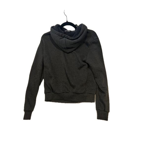 B Free Black Full Zip Hoodie Womans L - Picture 2 of 3